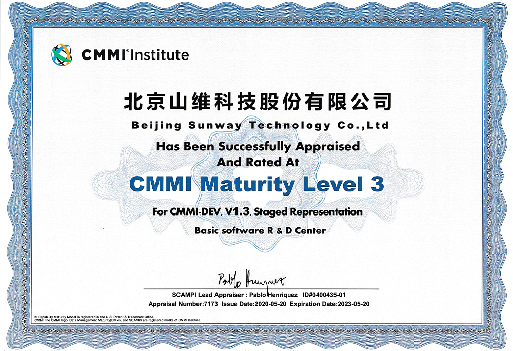 cmmi maturity level 3